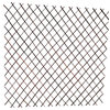 Willow Expandable Lattice Fence Panels, Set of 2, 60"h