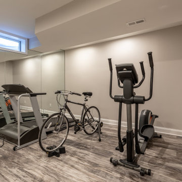 Amazing Basement Remodel, with Irresistible Wine Cellar in Ashburn VA