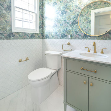 Vintage Charm-Modern Elegance Bathroom Project / Old Town, Alexandria, VA