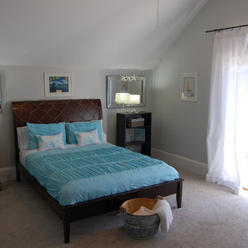 Girl's bedroom with coastal accents, Mt. Pleasant SC