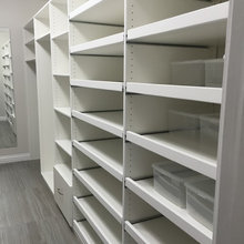 White Walk in Closet