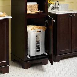 Laundry Hamper Pull Out - Bathroom Vanities And Sink Consoles