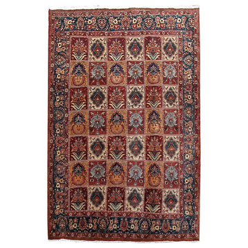 Consigned, Persian Rug, 7'x11', Handmade Wool Sarouk