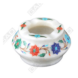 MARBLE INLAY ASHTRAY FROM INDIA - Products