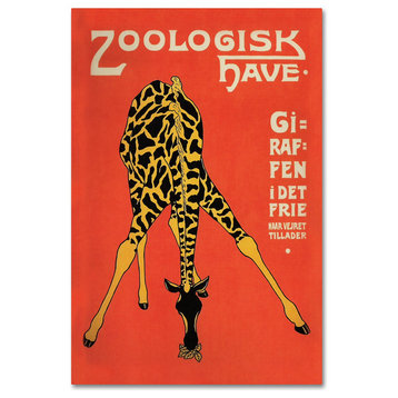 Vintage Lavoie 'Copenhagen Zoo' Canvas Art, 22x32