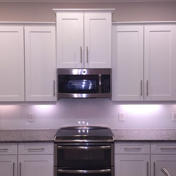 Back Painted Glass Backsplash
