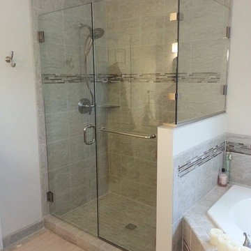 Euro Shower Enclosure with Return Panel
