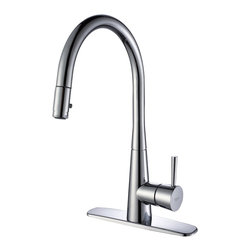 New Kraus KPF-2240CH Single Lever Pull Out Kitchen Faucet - Products