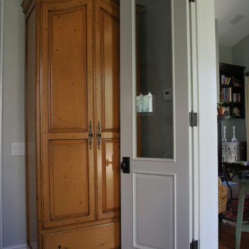 Custom Handcrafted French Country Bedroom Furniture, Bed, Armoire, Table