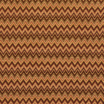 Chevron Flame Stitch Designer Upholstery Fabric By The Yard