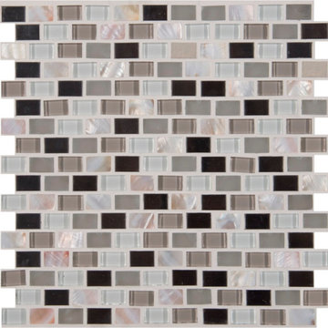 Inside Wall- Keshi Blend Mini Brick 8mm Mosaic