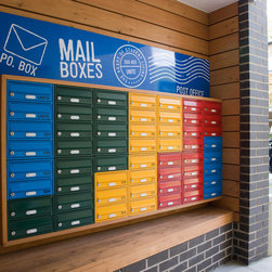 Colour Inspiration Project - Student Accommodation Mailboxes - Products