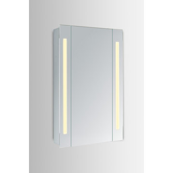 Elegant Lighting MRE8002 Modern Elixir Mirror Silver