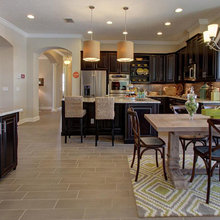 Tile floors