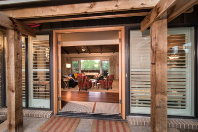 Elegant entryway photo in Denver
