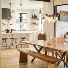 |Live edge in kitchen/cabinets