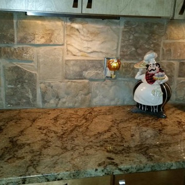 Stone and Brick Installation