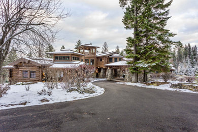 Mountain style exterior home photo in Other