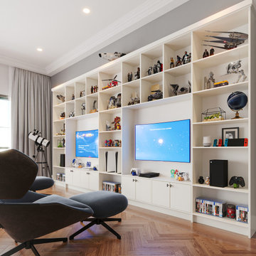 Modern White Game Center