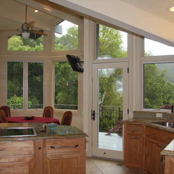 Kitchen Addition to Classic Modern Home