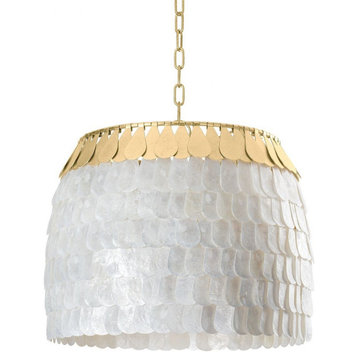 4 Light Chandelier-17.5 Inches Tall and 21 Inches Wide - Chandelier