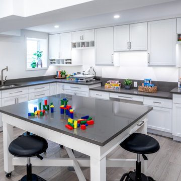 Kids Colorful Craft Space
