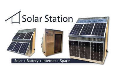 Solar Station- Solar power charging system + studio