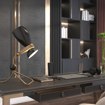 Custom Luxury Home Office Design