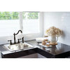 Oakmont Brass Kitchen Faucet with Side Sprayer in Oil Rubbed Bronze