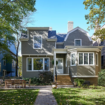 Rear Facade - Remodeling, Addition, Restoration of 1890 Home