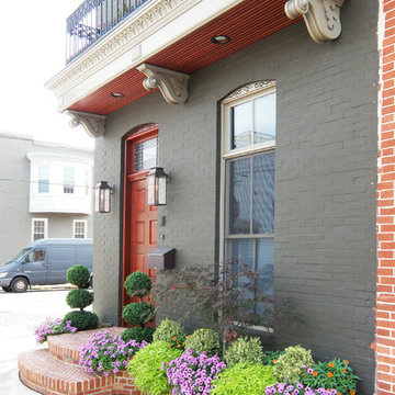 Locust Point Federal Style Facade