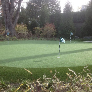 Various Synthetic Putting greens