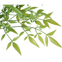 Hartshorn Artificial Heavenly Bamboo Nandina Tree, Green, 31.5wx29.5dx47.2h