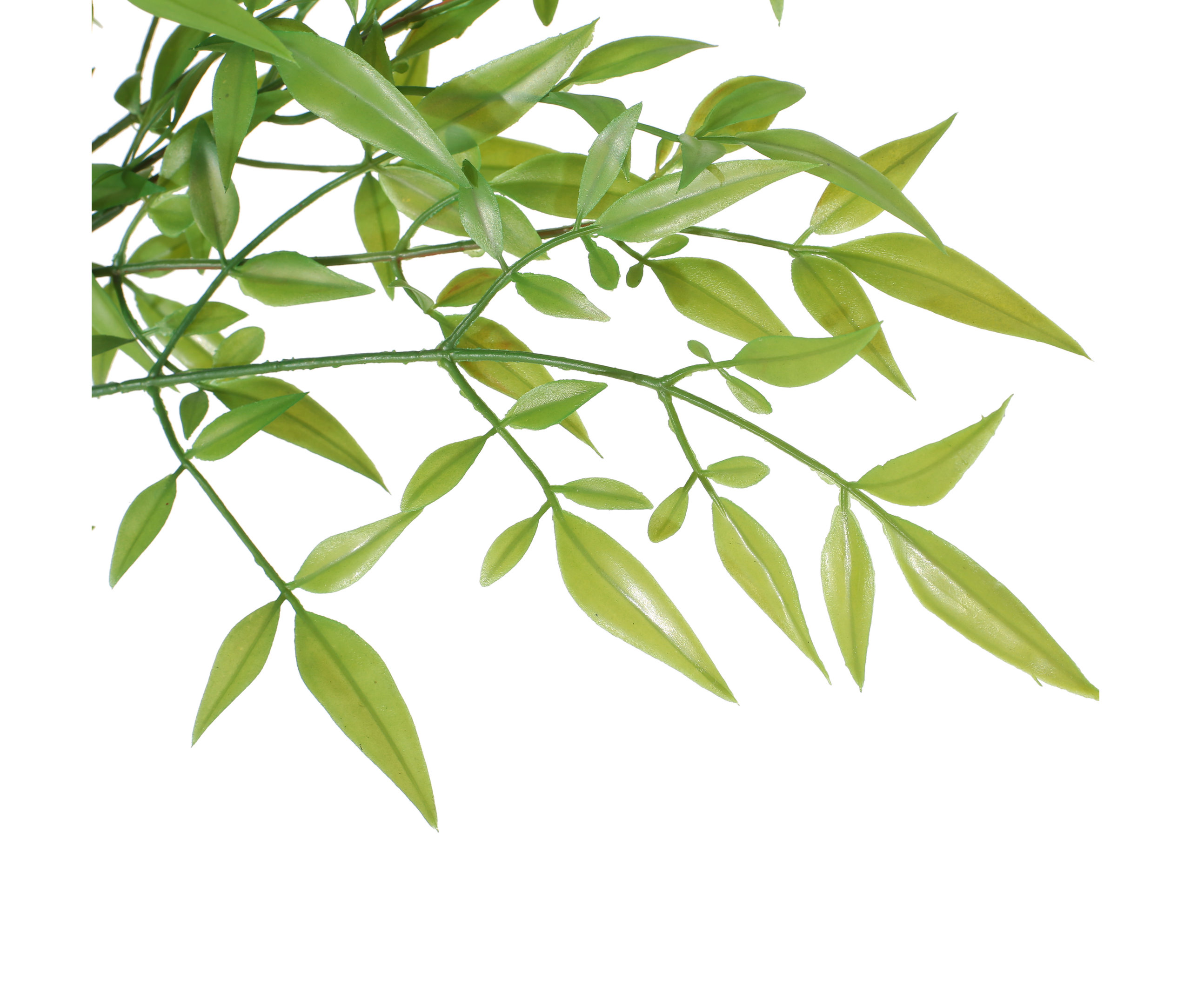 Hartshorn Artificial Heavenly Bamboo Nandina Tree, Green, 31.5wx29.5dx47.2h