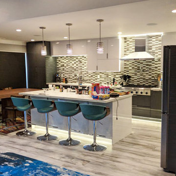 Kitchen & Living Room Remodel