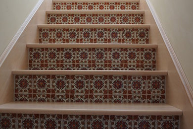 Tuscan staircase photo in San Diego