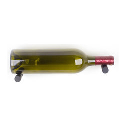 Wine Wall |  Nek-Rite 1 Deep - 12 Bottle Set (Black) - Wine Racks