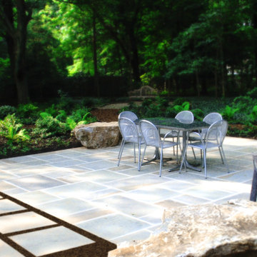 Formal Bluestone Patio
