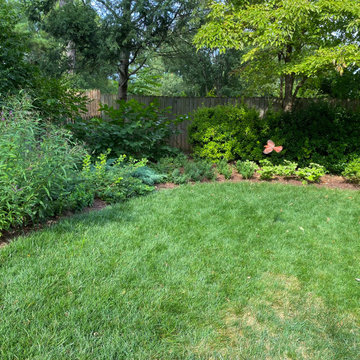 Rear and Front Bethesda Home Landscape
