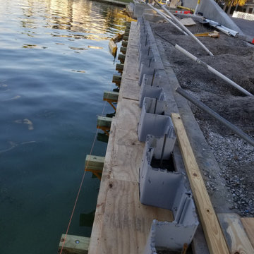 600 feet of seawall