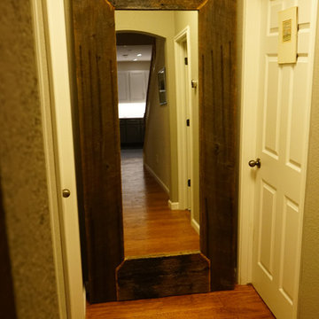 Barn Wood Leaner Mirror