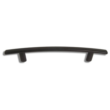 Oil Rubbed Bronze Curved Line Pull, ATHA810O
