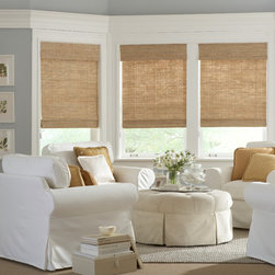 Horizons Natural Woven Shades - Window Treatments
