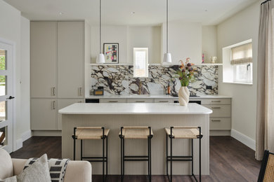 Contemporary kitchen in London.