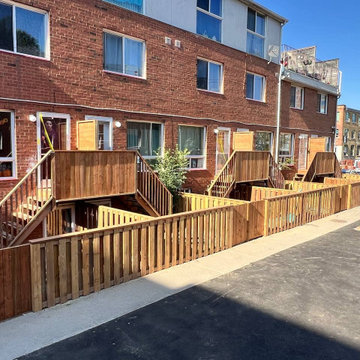 Apartment Complex Fencing in Queen West, Toronto