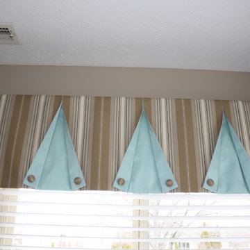 Valances for a Fishers home