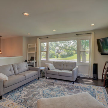 Exchange Street Remodel Living Room After