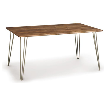 Essentials 24" Solid Walnut Table, Natural Cherry