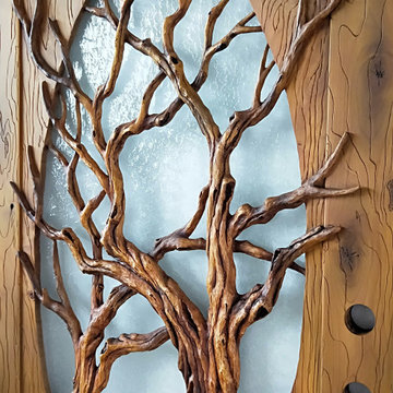 Old Dead Tree Carved
