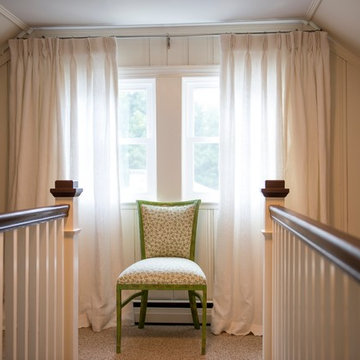Organic Linen Drapes - White